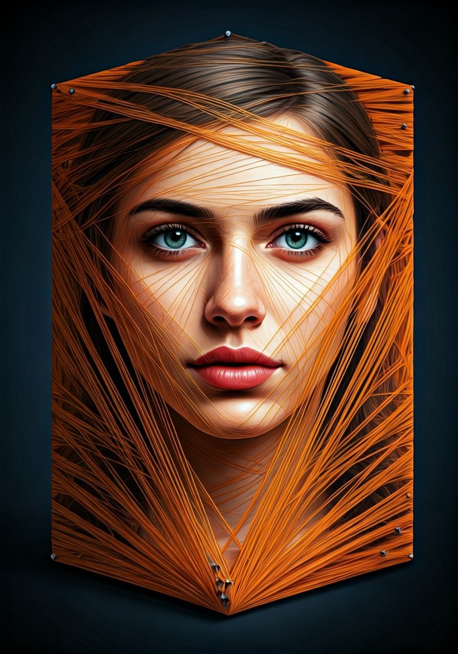 Spectacular Portrait - Rubber-Bands
