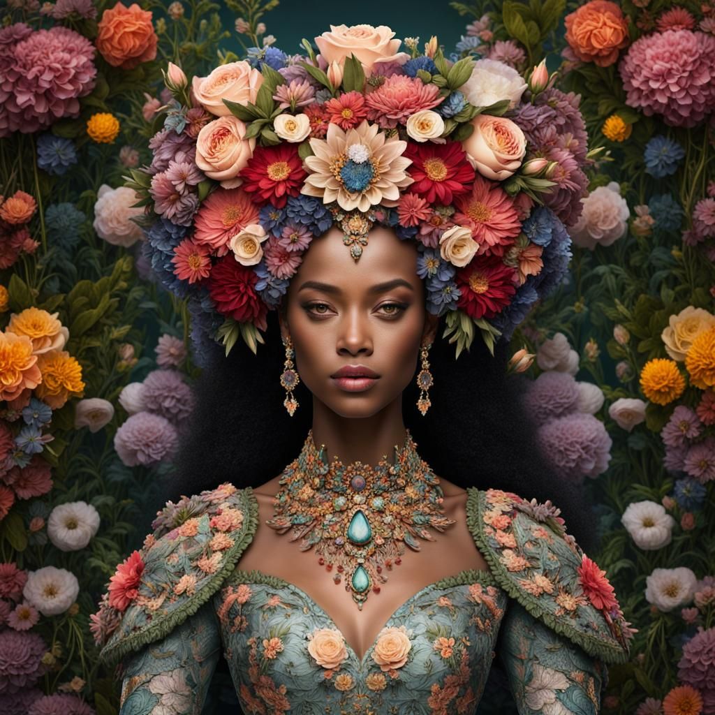 Botanical High Queen of the Enchanted Garden