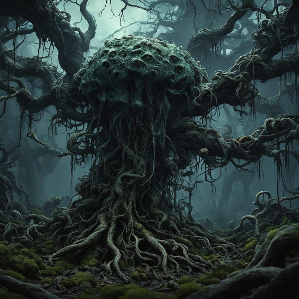 Toxorge Z: Dark Academia Horror in Eerie Bioluminescence