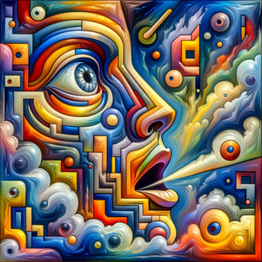 Surrealist Dreamscape of Lost Abstract Concepts