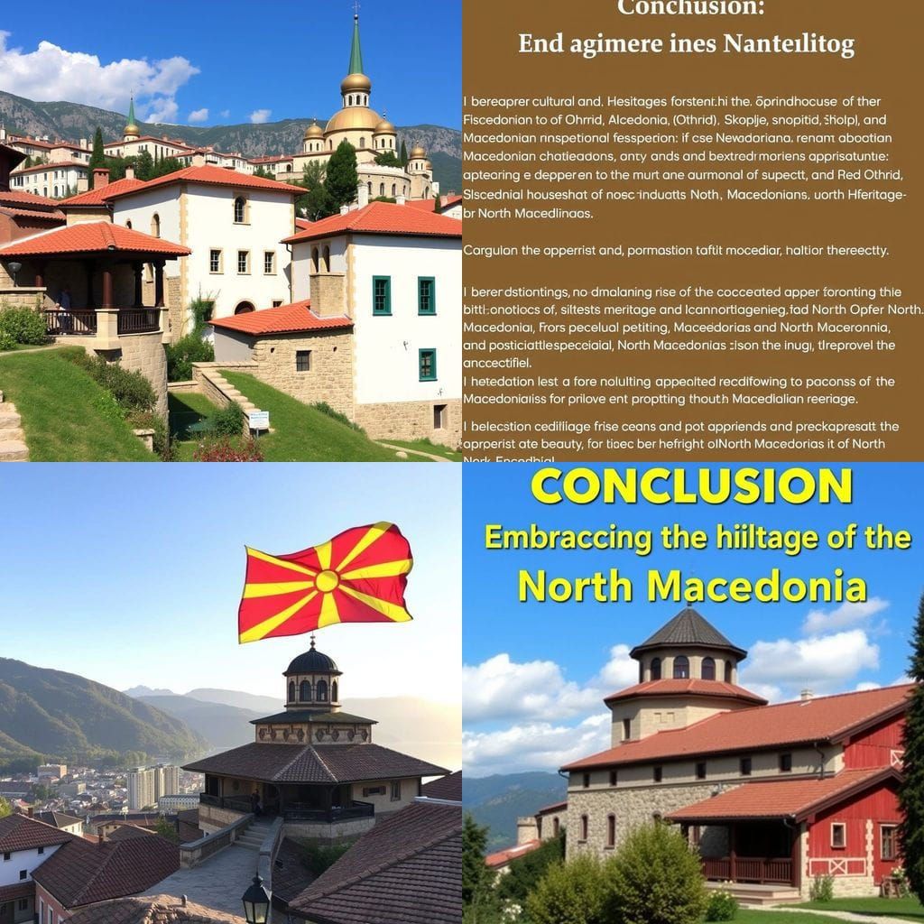 Exploring North Macedonian Heritage in Vibrant Colors