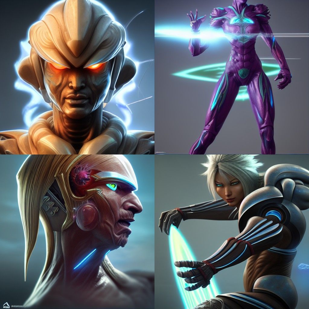 Hyperrealistic Rage Portrait in Biopunk Style