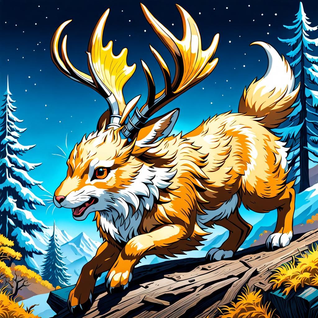 Cute Wolpertinger