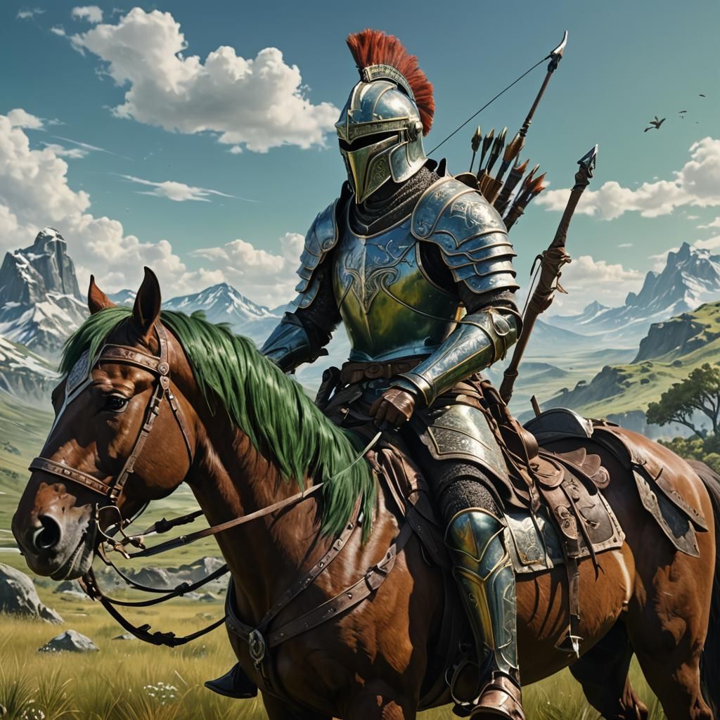 Heavily Armored Plains Horse-Archer