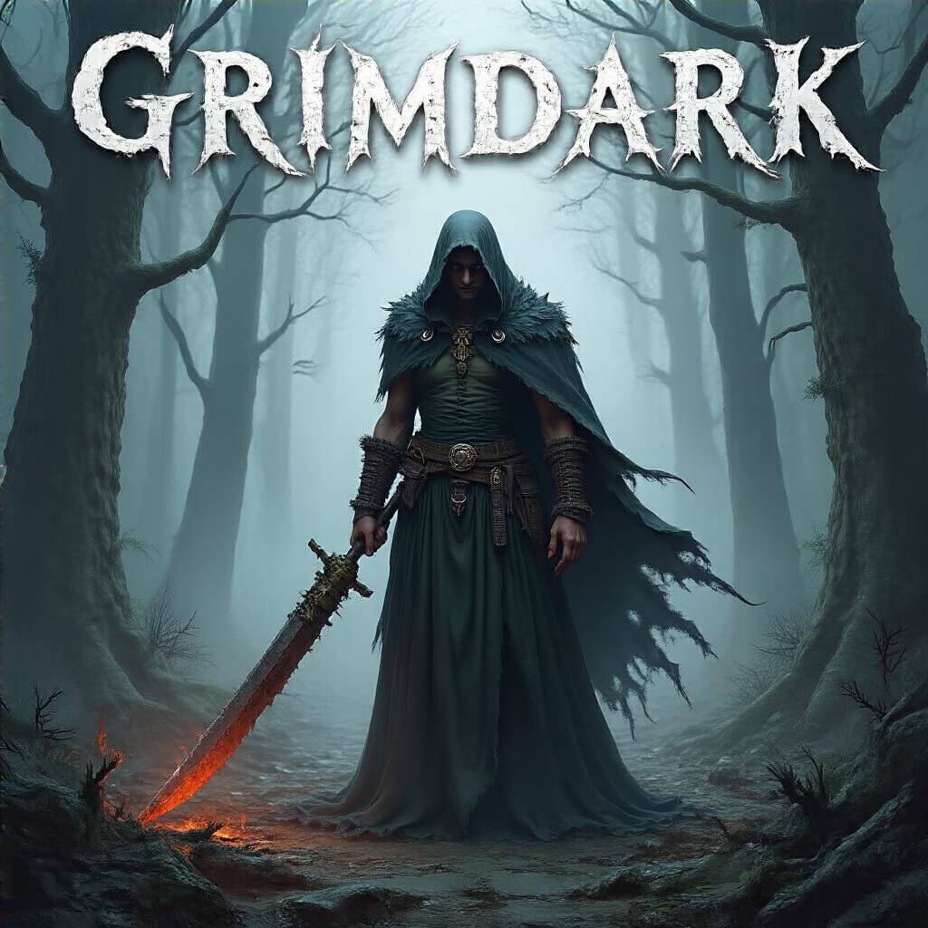 Grimdark Art in the Style of Lynn Buckham