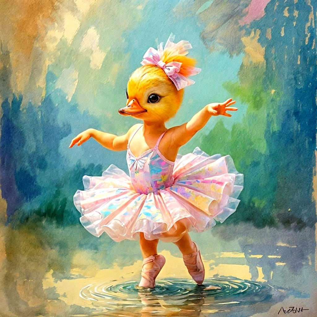 Ballerina Duck