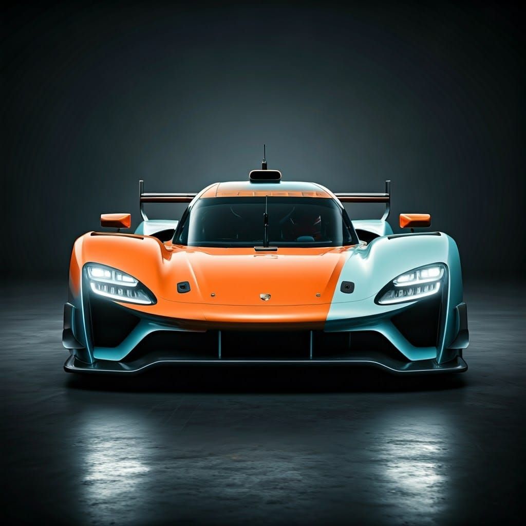 Futuristic Porsche Hypercar Concept for Le Mans