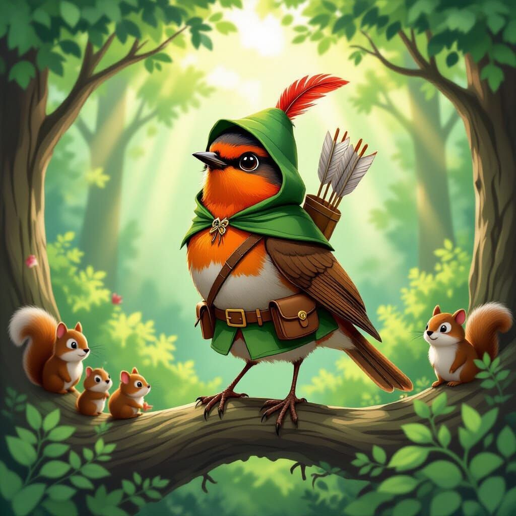 Robin Hood Robin in Enchanted Forest