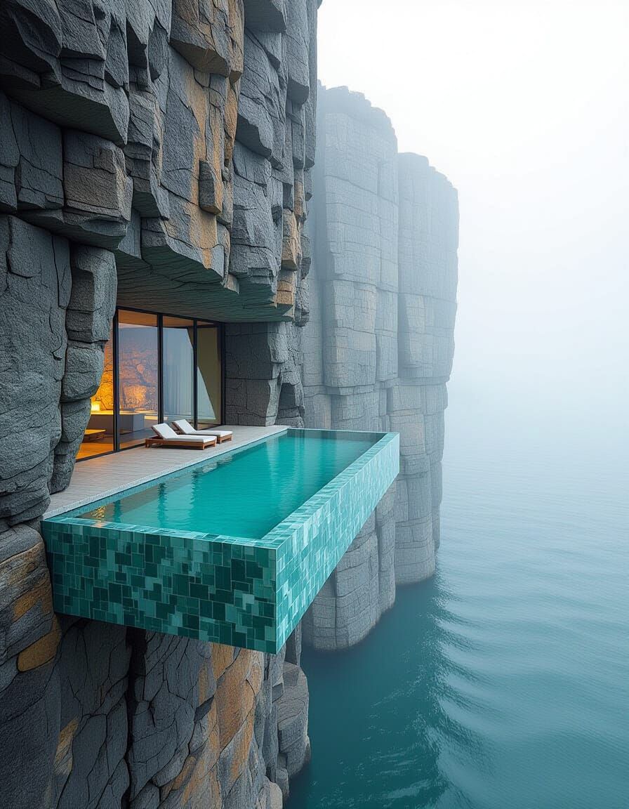 Implausible Cantilevering Optical Disillusion Infinity Edge ...