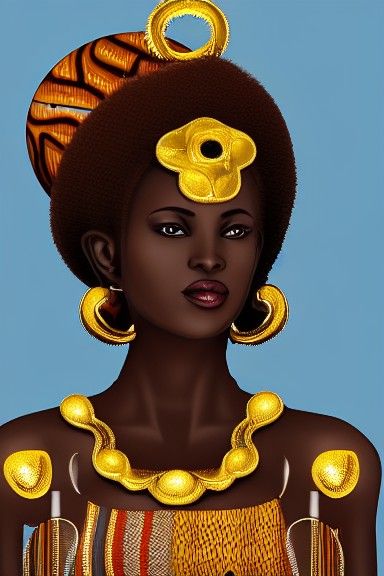 African Goddess by Yigit Koroglu