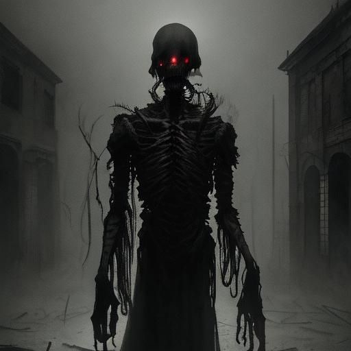 Sinister Parasitic Human in Abandoned Asylum