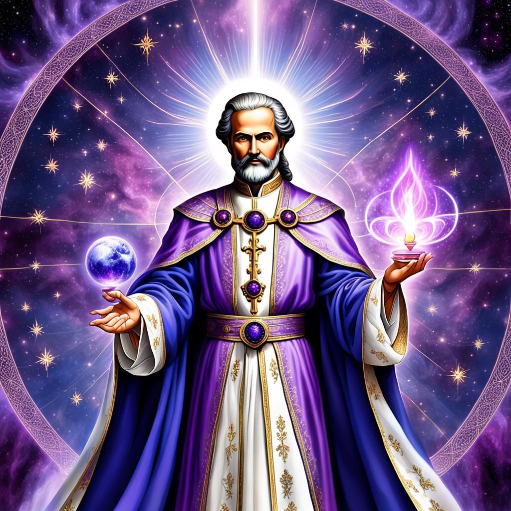 St. Germain and the Violet Flame of Transformation