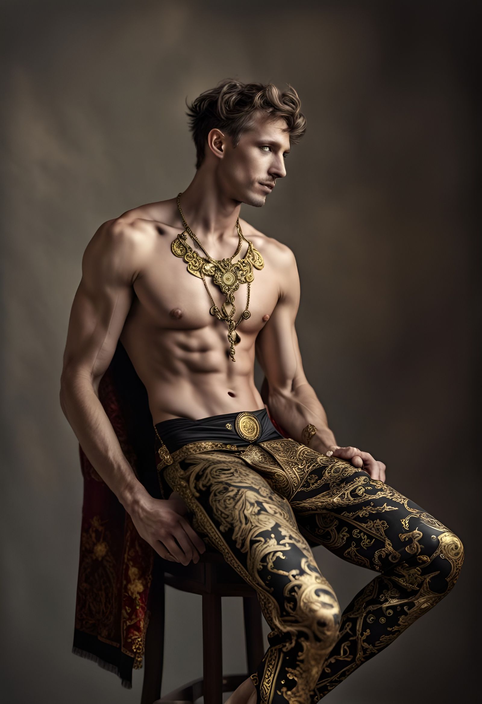 Tarot Card: The Fool, Photorealistic Image