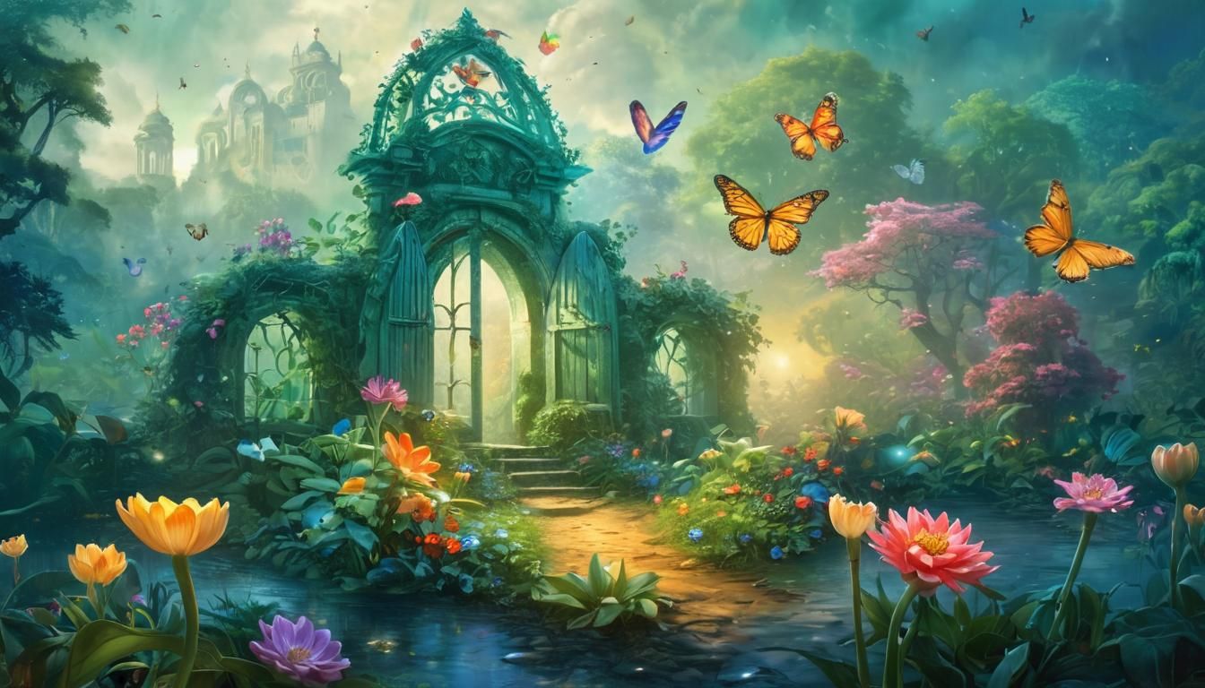 Enigmatic Doorway to the Garden of Eden