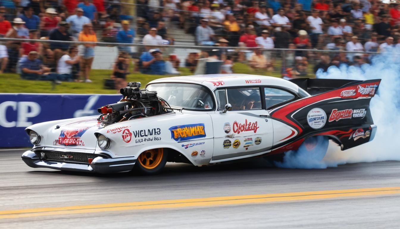 Victor Bray Drag Racing Door Slammer 57 Chevy.