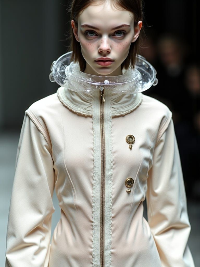 Cosmonaut Model in Resin Plume, Hellas Planitia Landscape