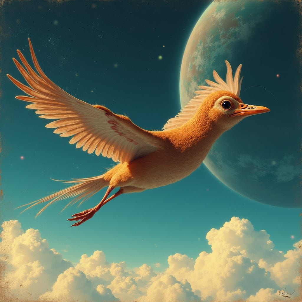 Futuristic Falcon Plummets to Earth