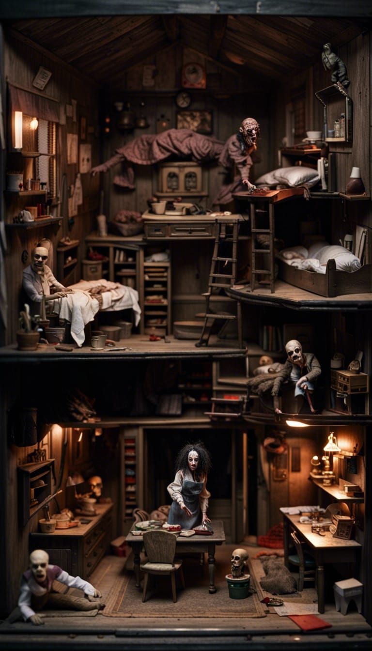 Dollhouse Horrors Series #8