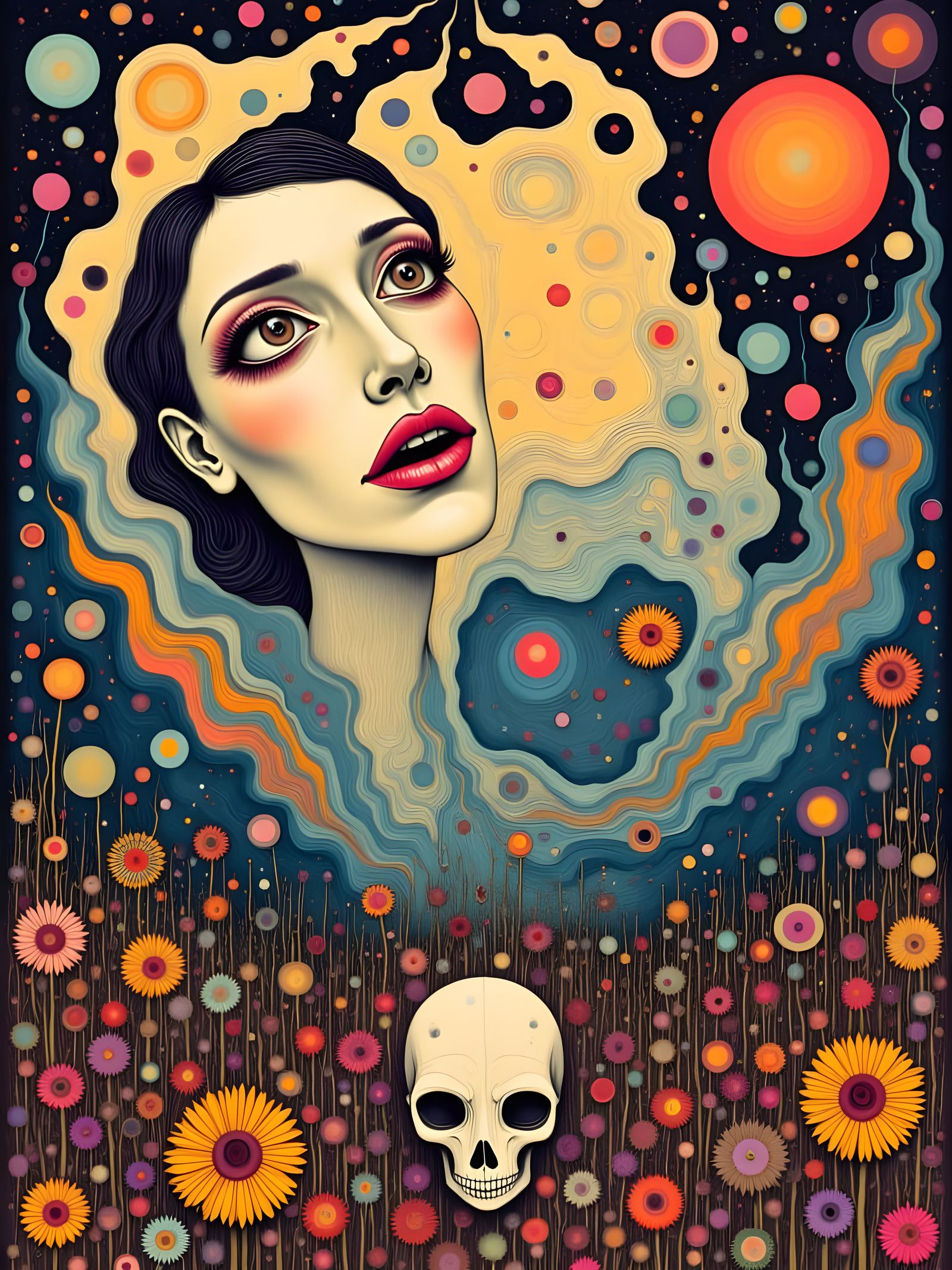 A million miles away.