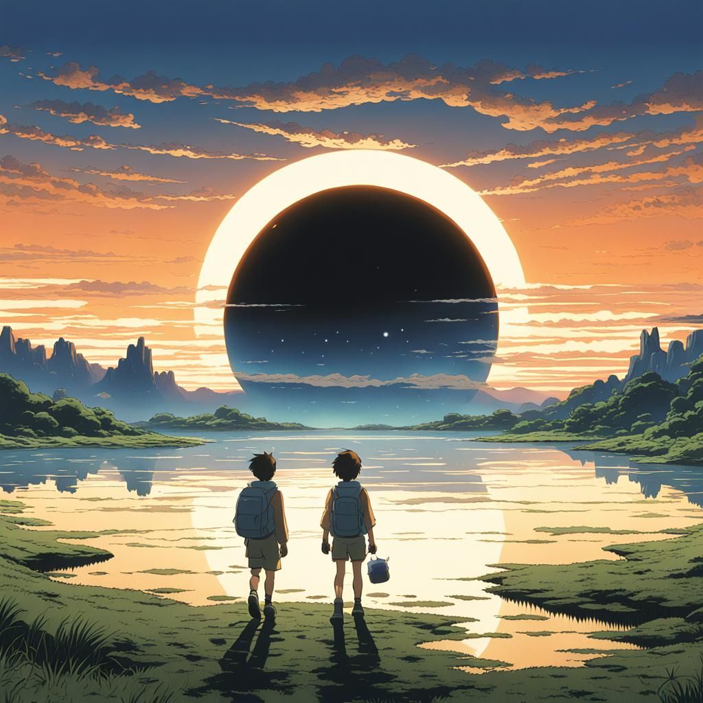 Anime Planet Walk: Ghibli-Style Horizon
