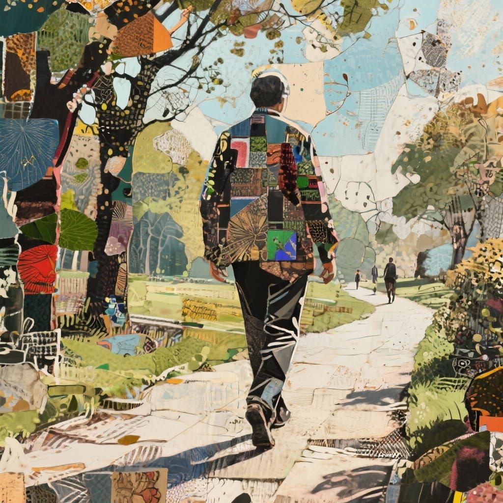 Artistic Mashup: A Walk in Mixed Media