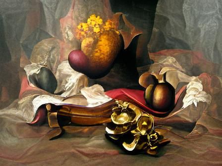 Opulent Baroque Still Life Composition