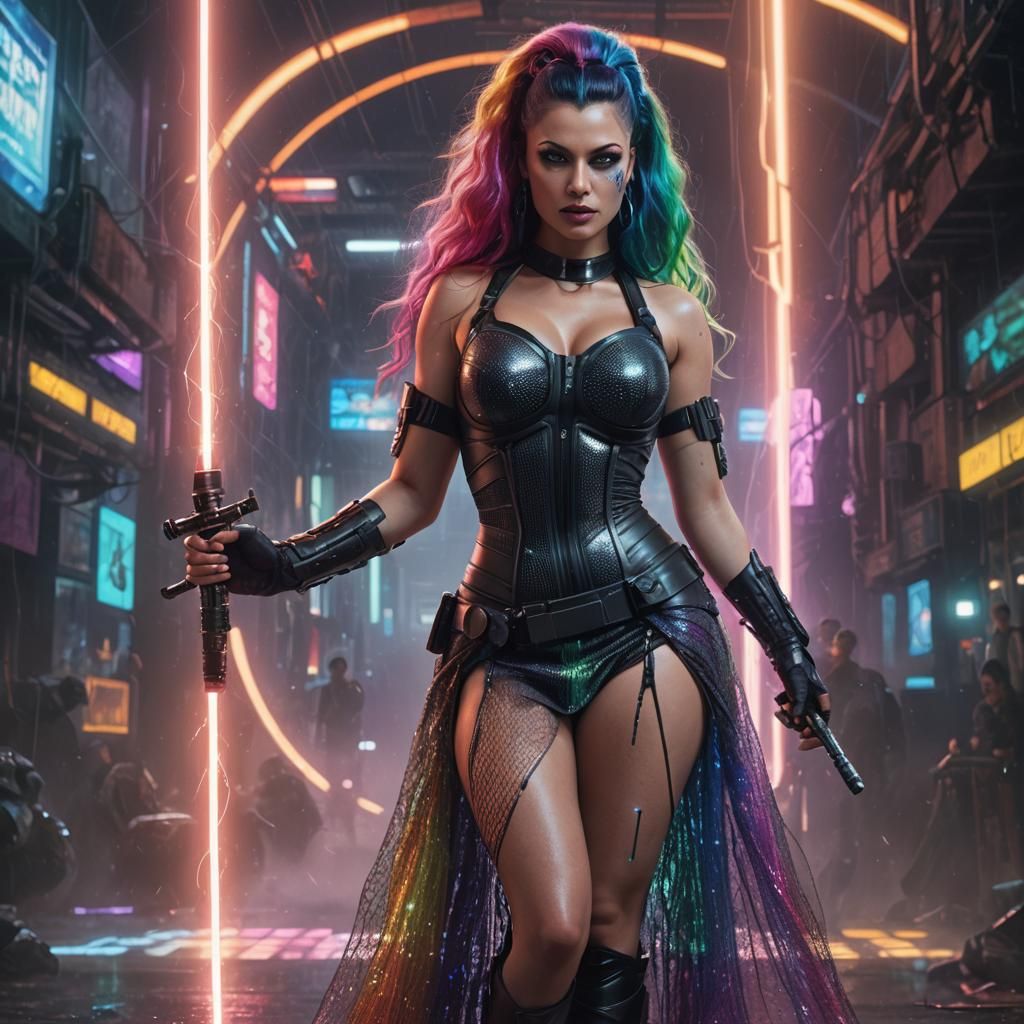 Aria Giovanni, Street samurai