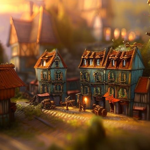 😃Poor neighborhood before Haussmann in Paris 🗼💜