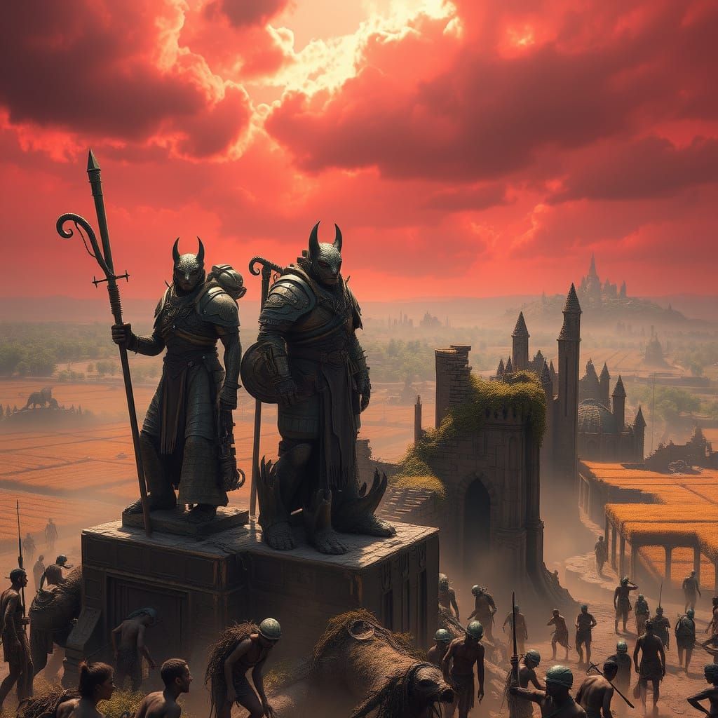 Animal Warlords Dominate Oppressed Human Masses in a World o...