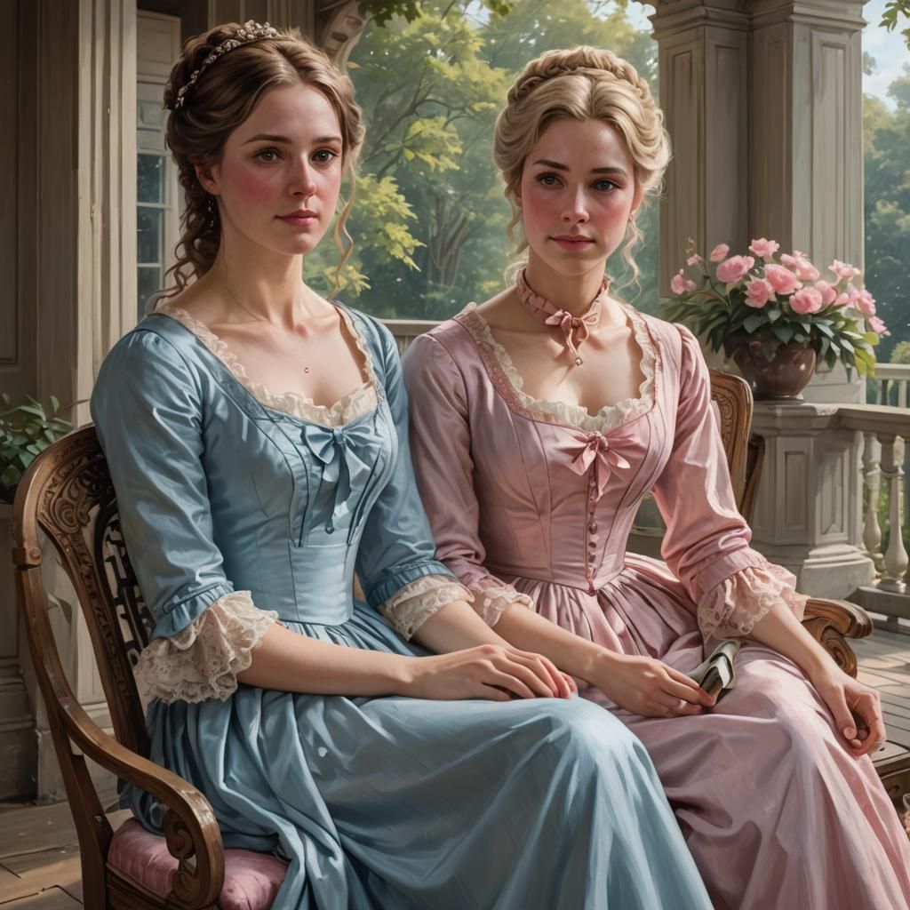 Eloise Bridgerton and Cressida Cowper