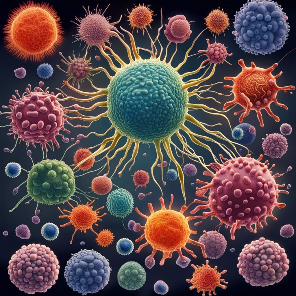 Diverse Human Immune Cell System