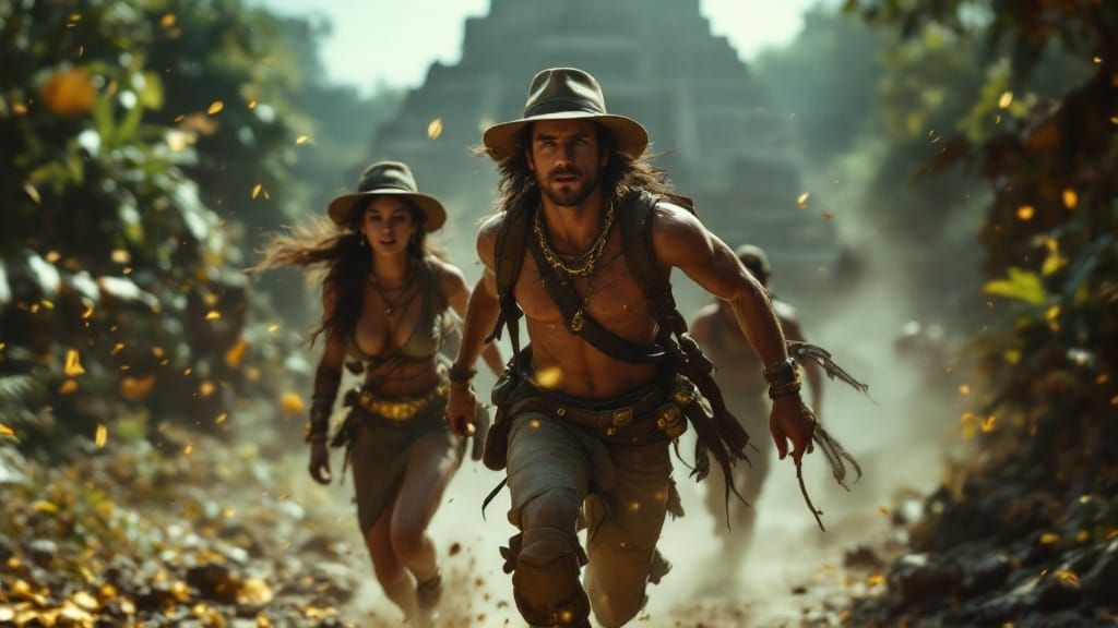 Peruvian Rainforest Escape from Mayan Warriors