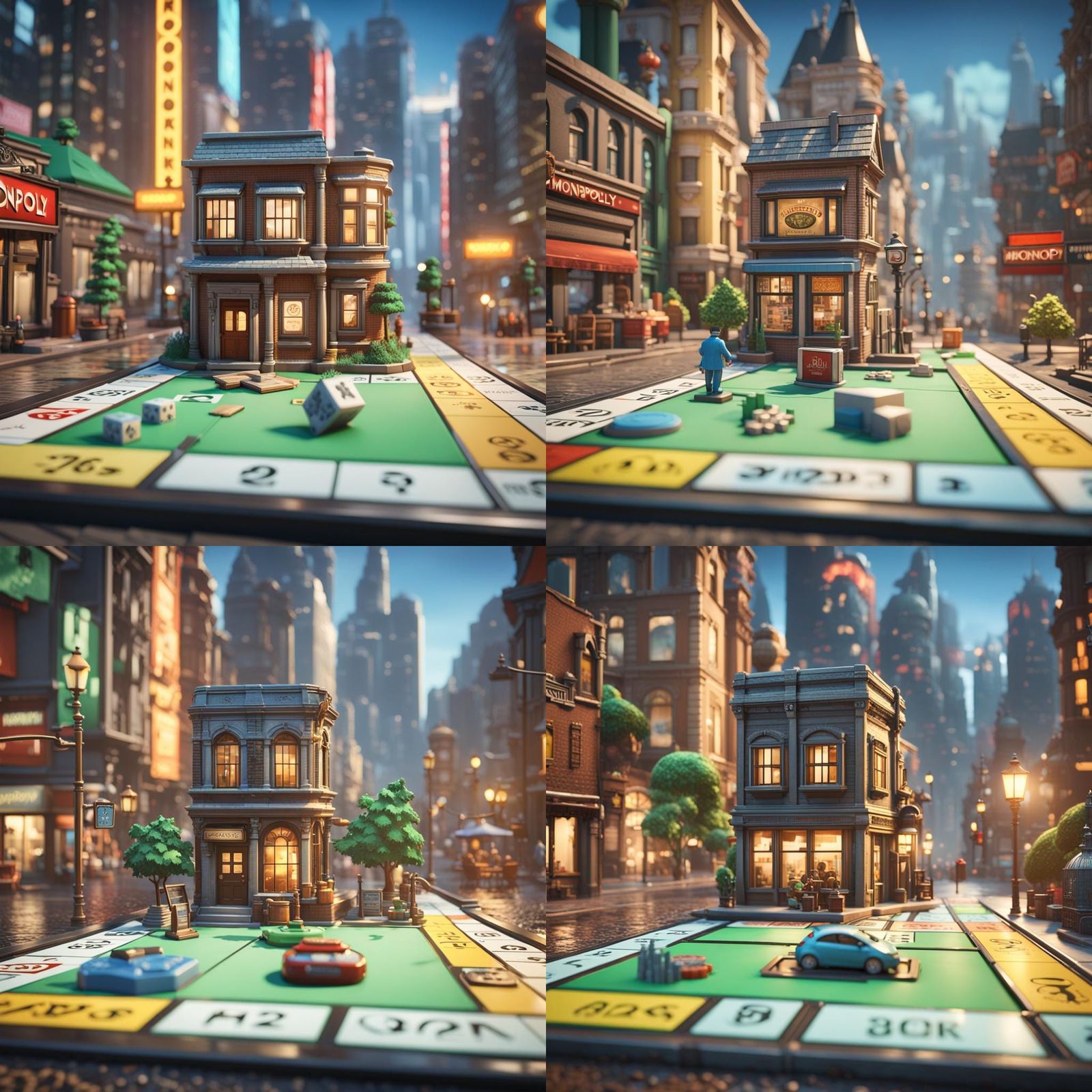 the monopoly streets