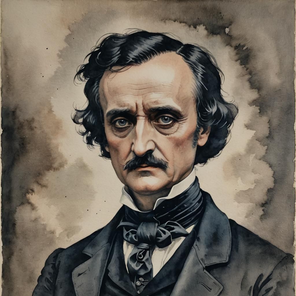 Edgar Allan Poe, Portrait