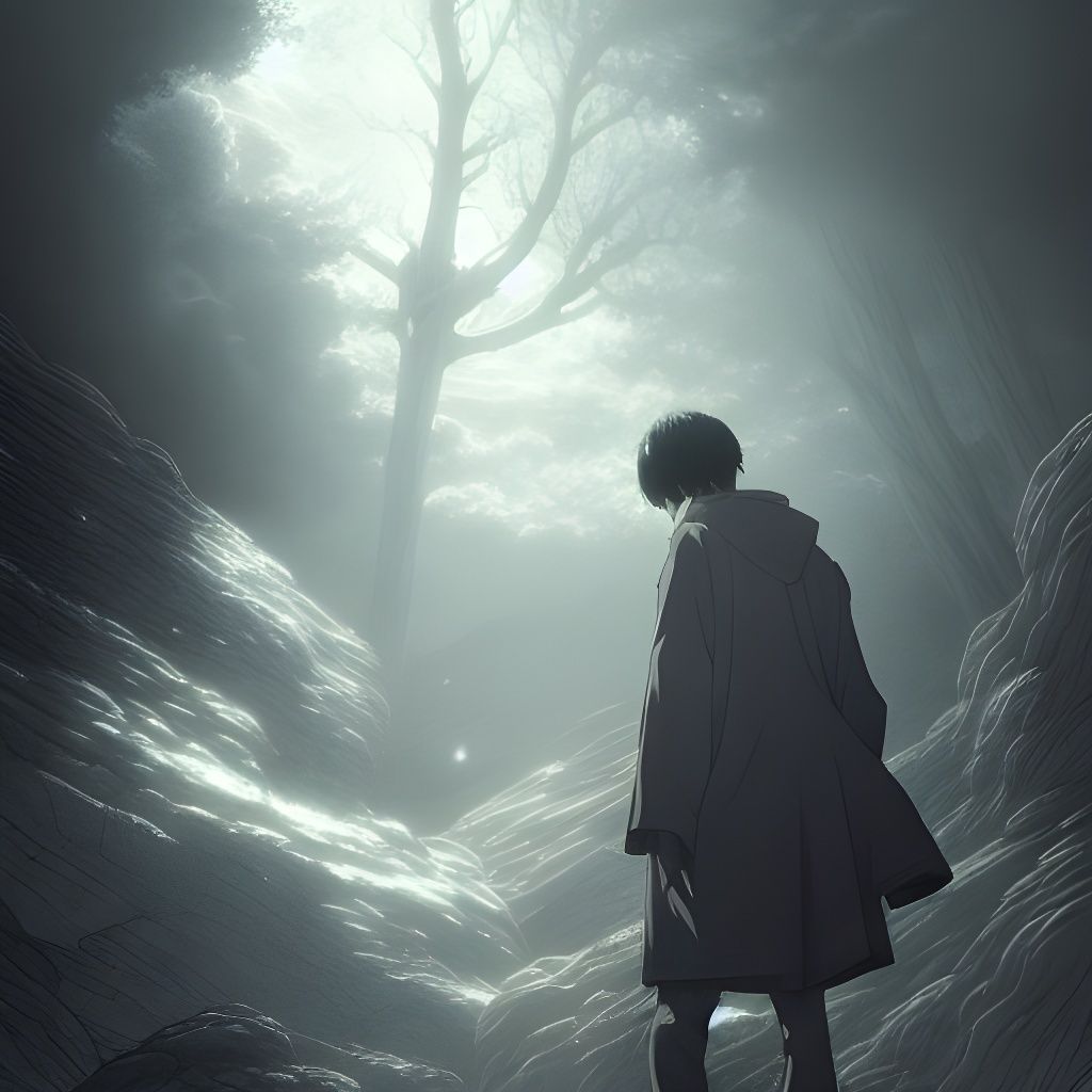 Biblically Accurate Angel in Anime Style