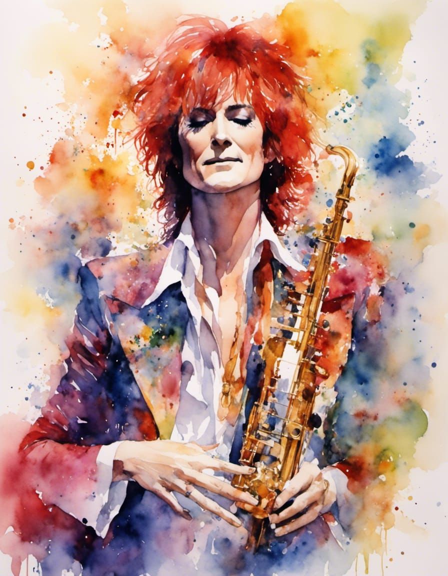 Romantic Portrait of Death in Soft Brushstrokes