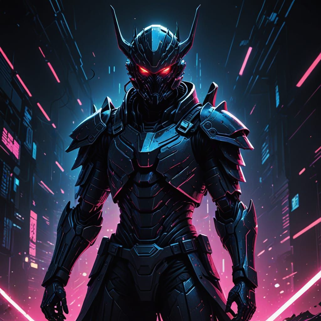 Dark Samurai in a Void of Dark Matter