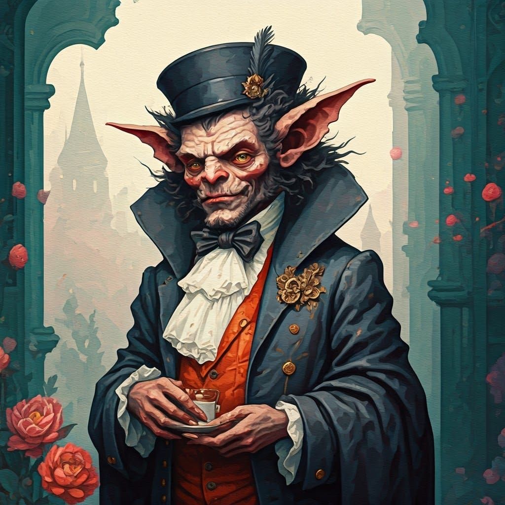 a Lutin is a French Hobgoblin in local folklore.