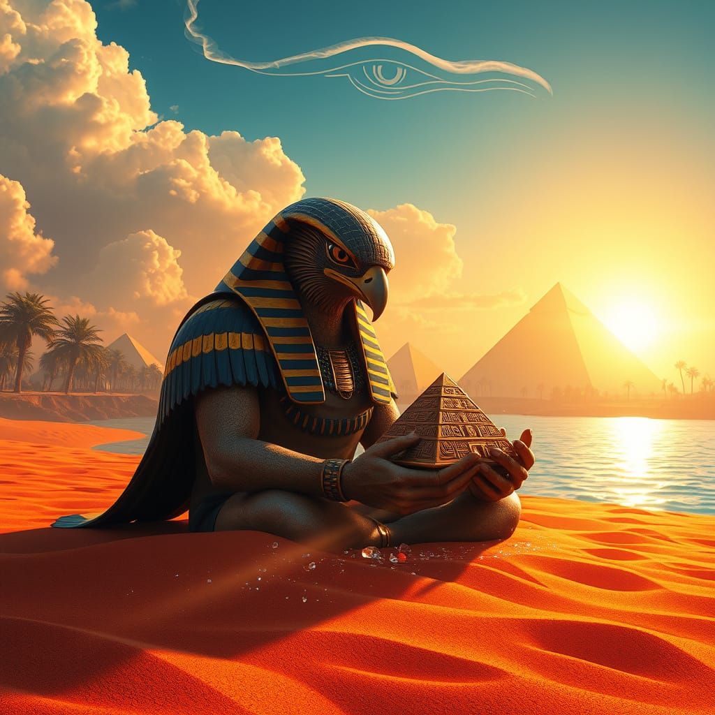 Eternal Guardian of the Golden Nile