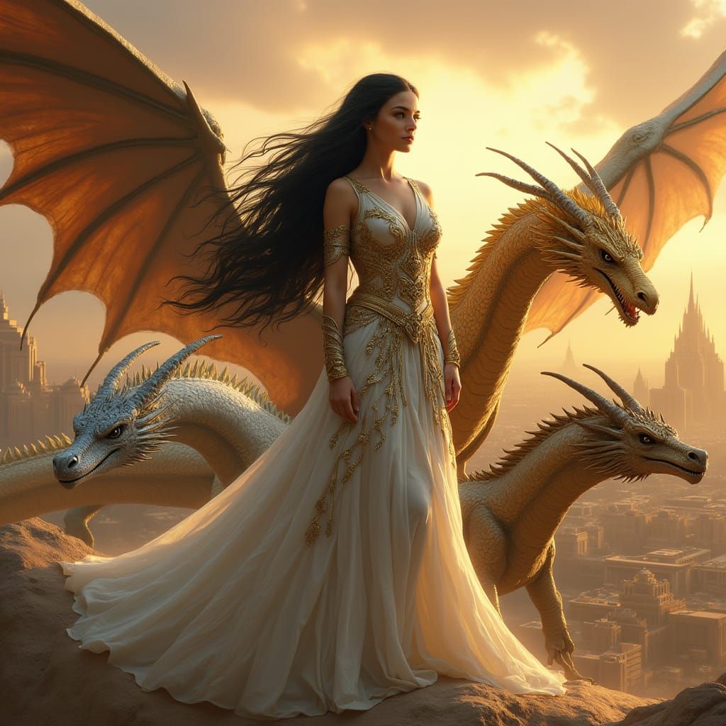 Warrior Goddess of the Ancient Skies