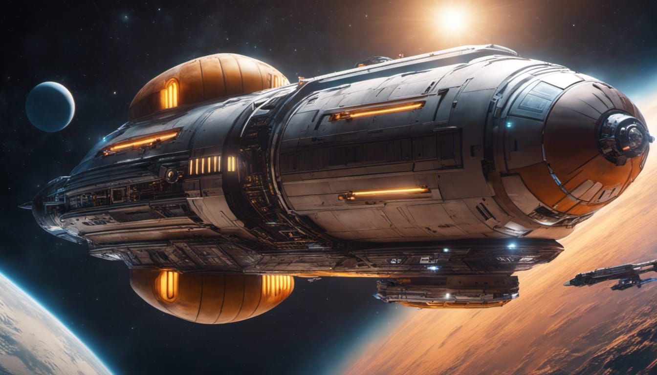 SpaceX Starship Hot Dog Travels Through Space in 3D