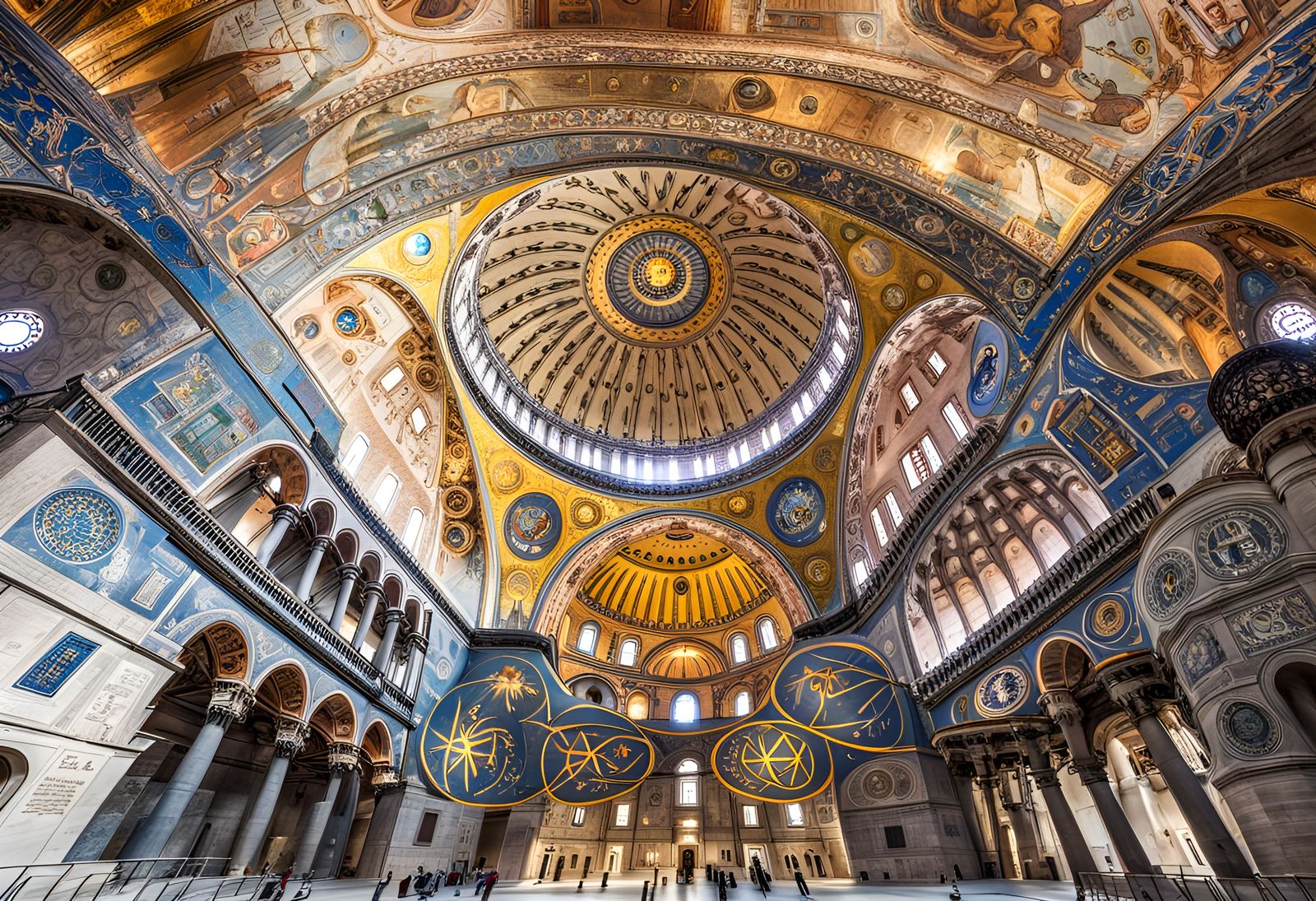 Hagia Sophia Mosque, Istanbul, built 532-537 AD