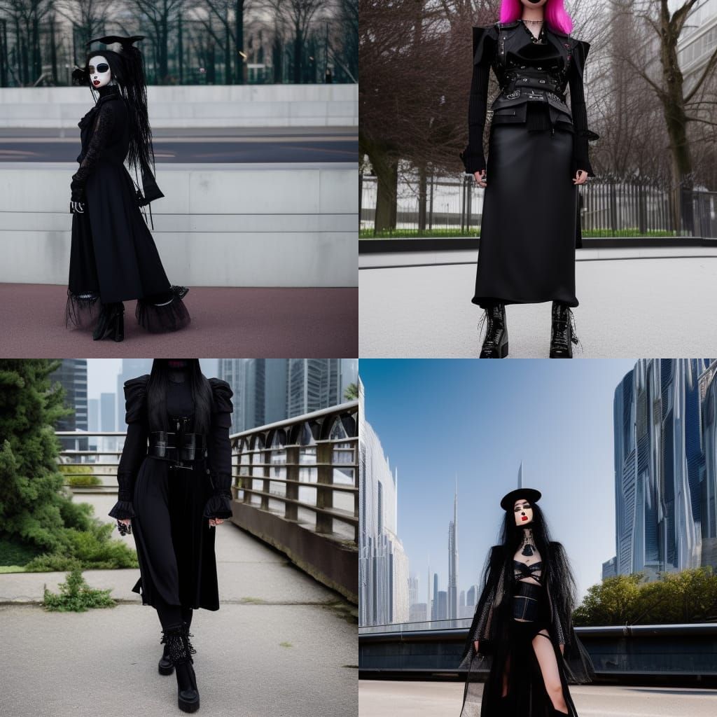 Elaborate alt streetwear