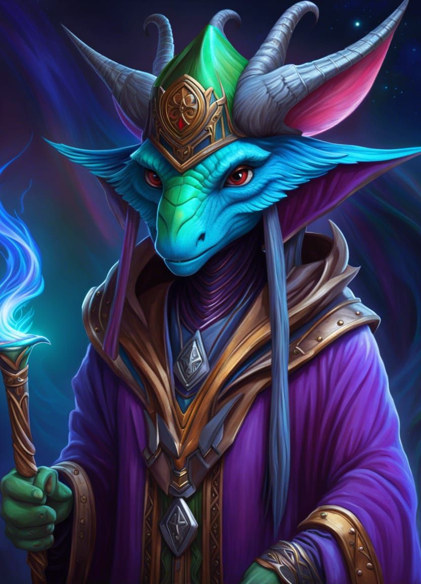 Drachiari Sorcerer Of Crimm Baphra