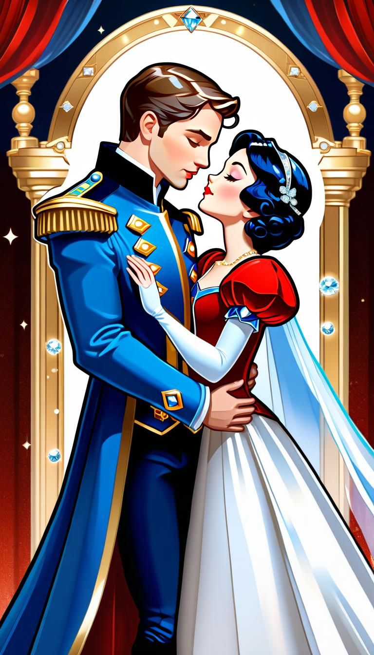 Chibi Snow White & Prince Charming