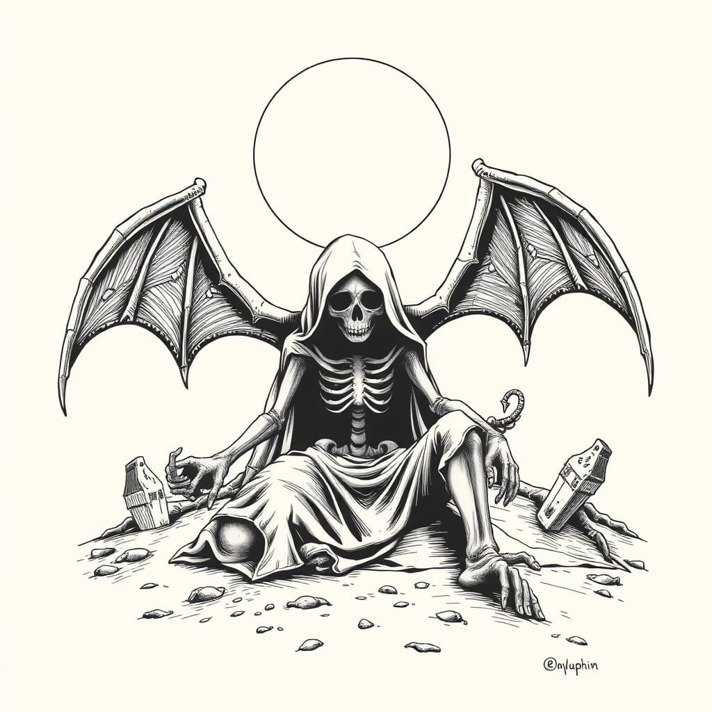 Abstract Depiction of Death