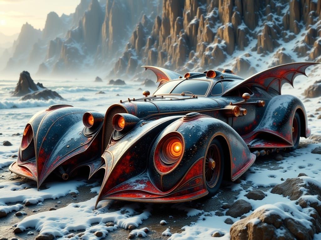 Batmobile Design by Victor Horta