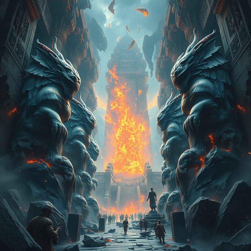 Mystical Temple on Brink of Economic Collapse