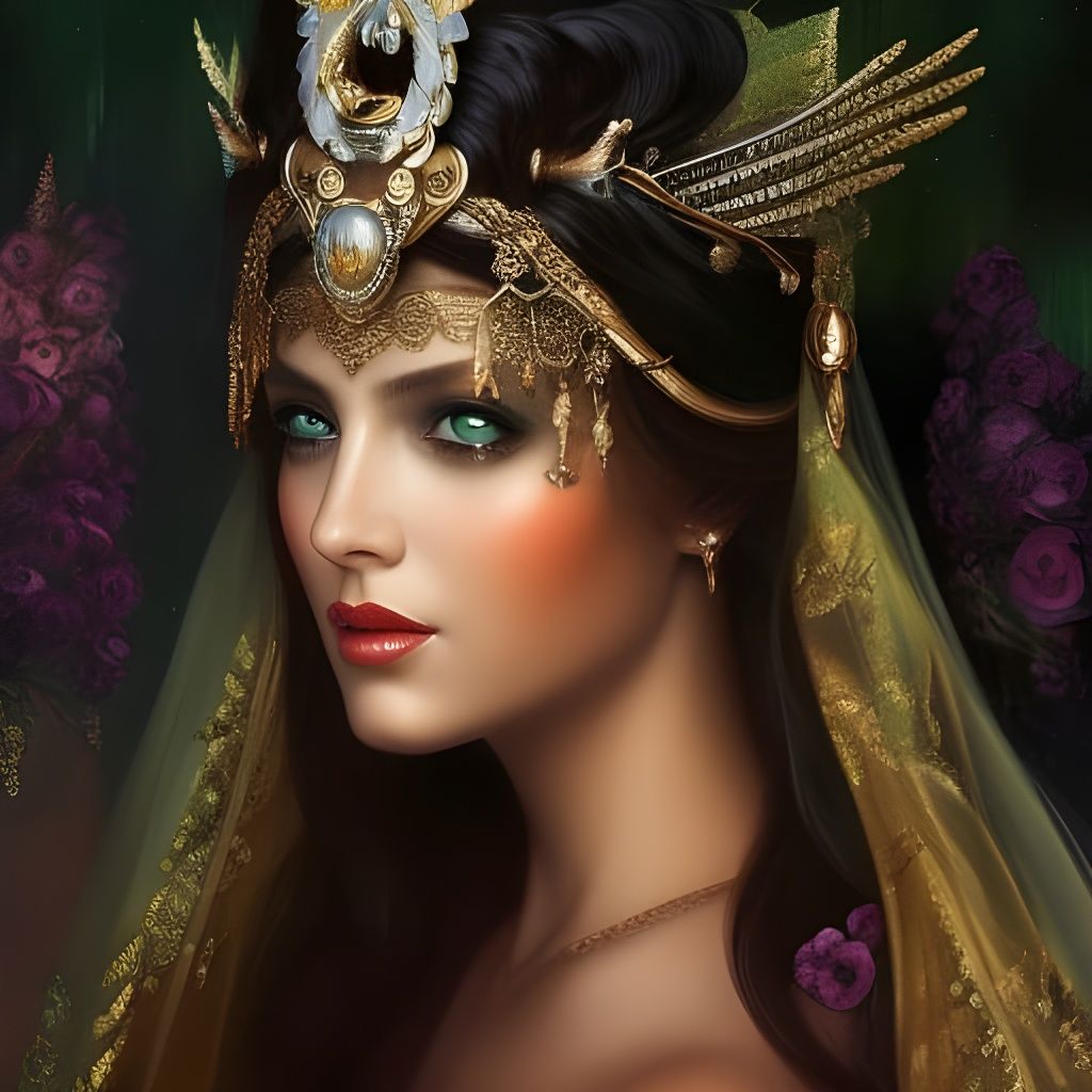 Hades and Persephone in the Underworld