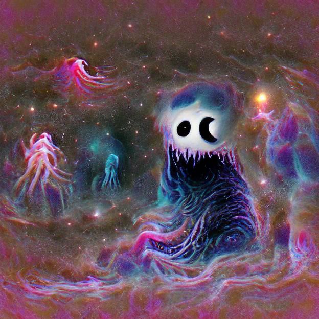 Cosmic Horror and Existential Dread AI Art